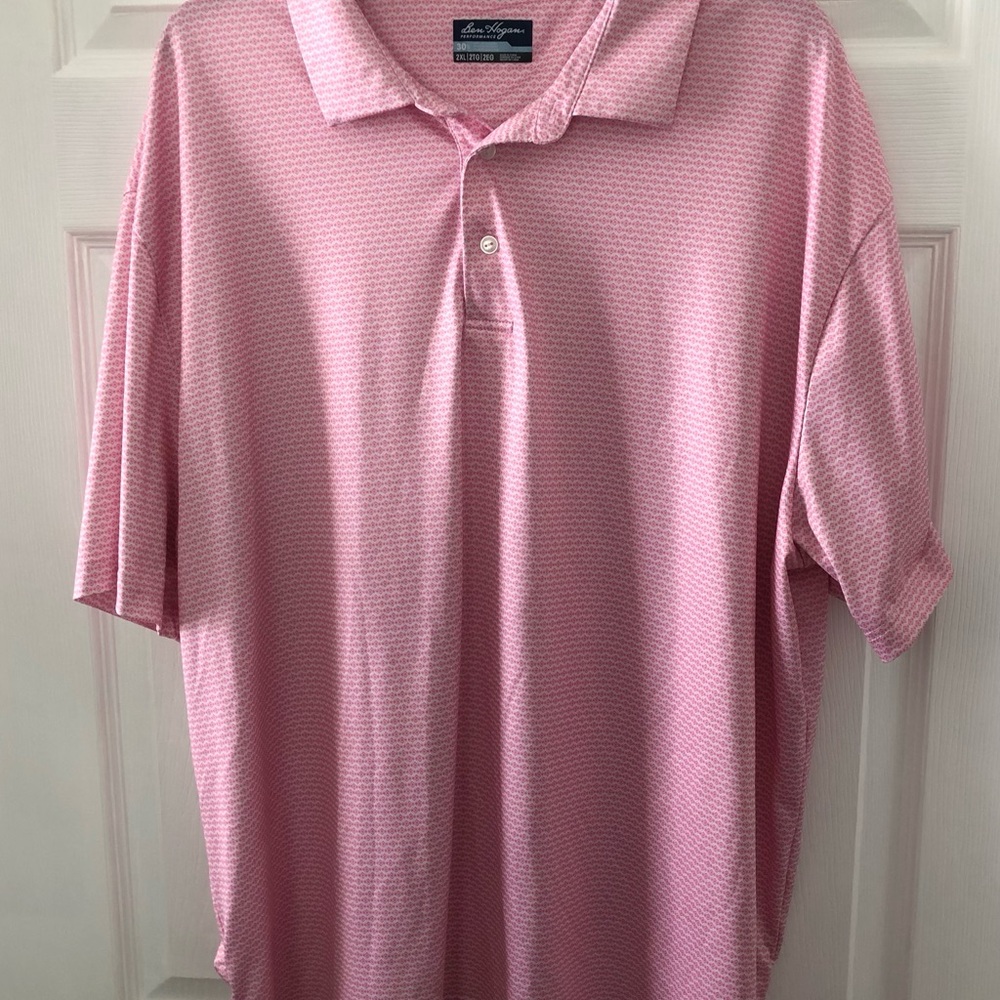 Size 2XL Ben Hogan Preppy Country Club Golf Polo Shirt Coastal Casual Golfcore